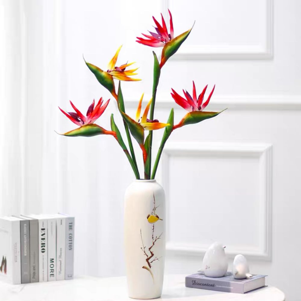 Bird Paradise Strelitzia - New Long Stem Artificial Bird of