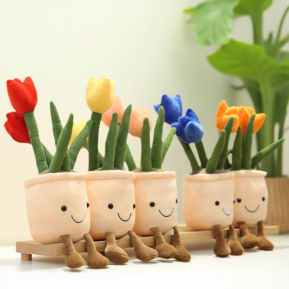 Echeveria Succulent - Tulipán realista toys succulent plant plush
