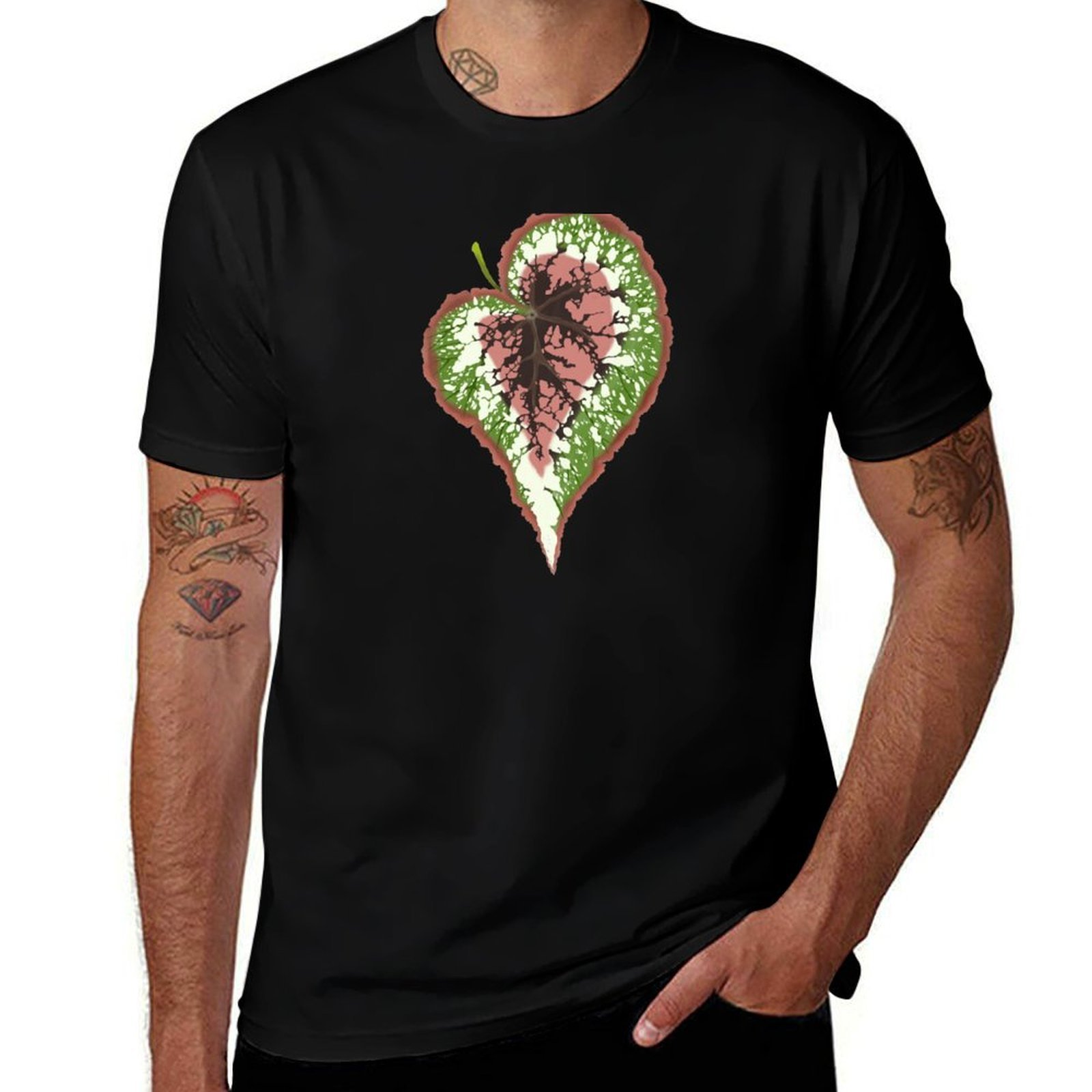 Begonia Rex - Begonia Rex T-Shirt Basic Simple Design