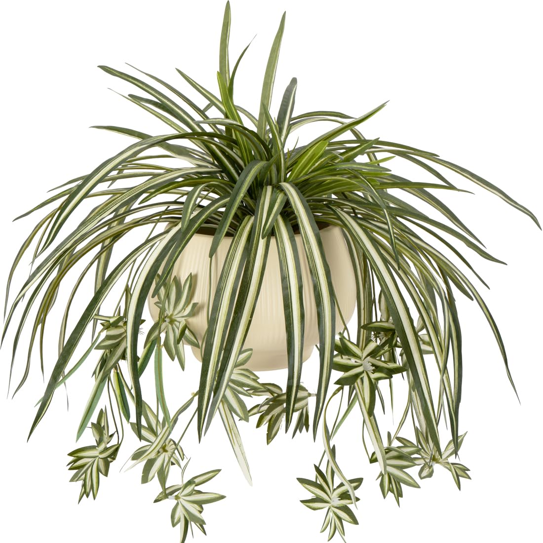 Spider Plant Hanging - 4PCS Artificial Hanging Spider Plants Chlorophytum
