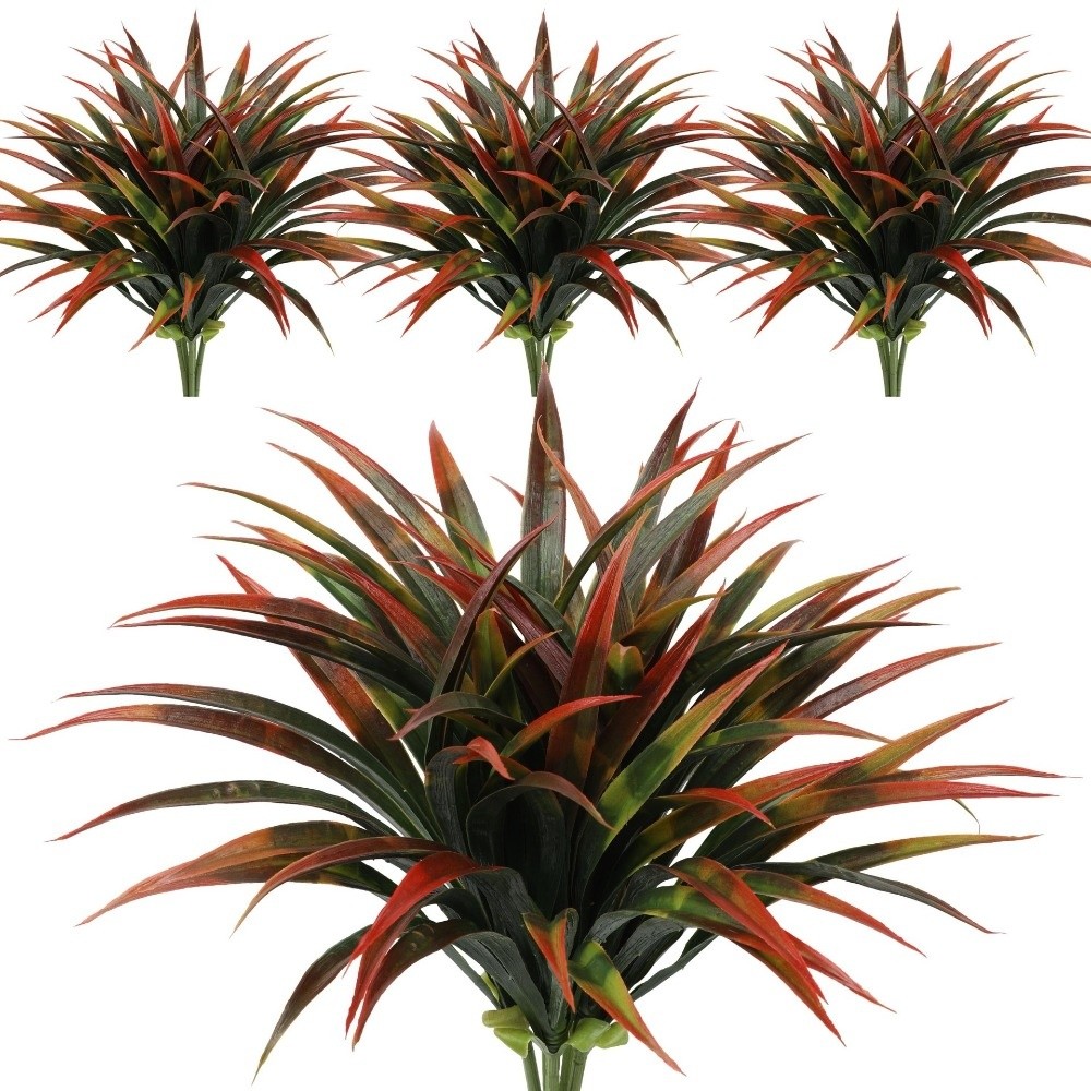 Spider Plant Hanging - Landscaping 42cm Artificial Orchid Leaves Simulation