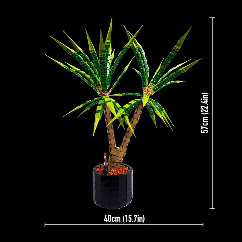 1961PCS MOC Medieval Castle Dr - огляд і ціна Dracaena Marginata