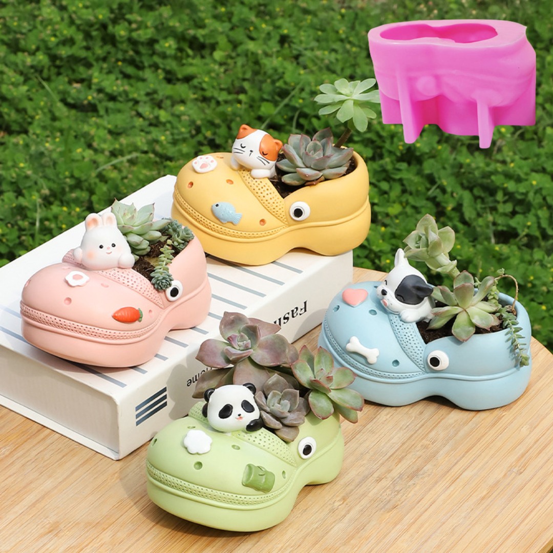 3D Animal Slippers Succulent P - огляд і ціна Echeveria Succulent