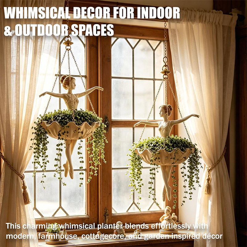 Ballet Dancer Hanging Planter  - огляд і ціна Spider Plant Hanging