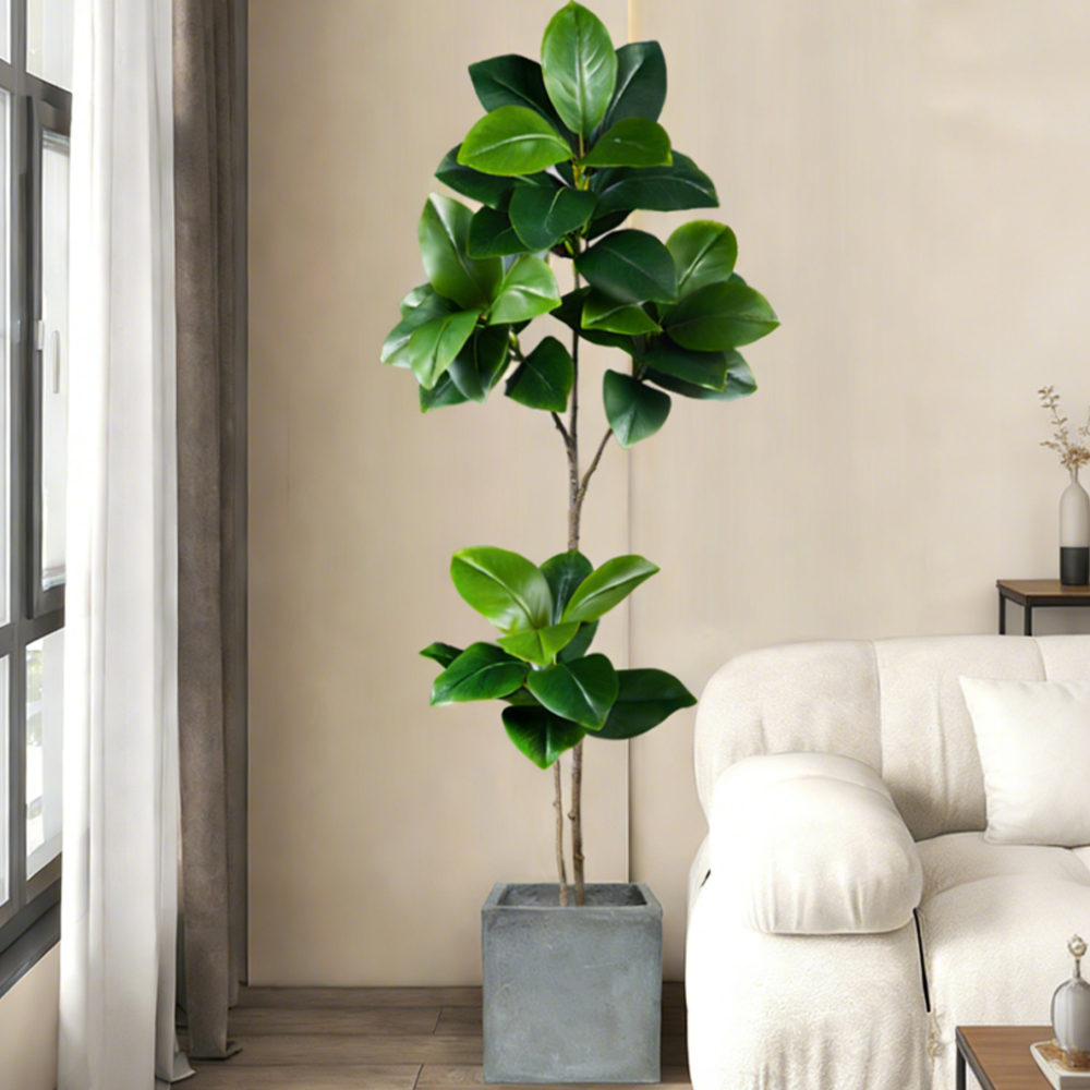 74-140cm Artificial Rubber Tre - огляд і ціна Ficus Lyrata Tree