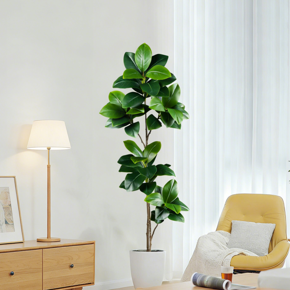 74-140cm Artificial Rubber Tre - огляд і ціна Ficus Lyrata Tree