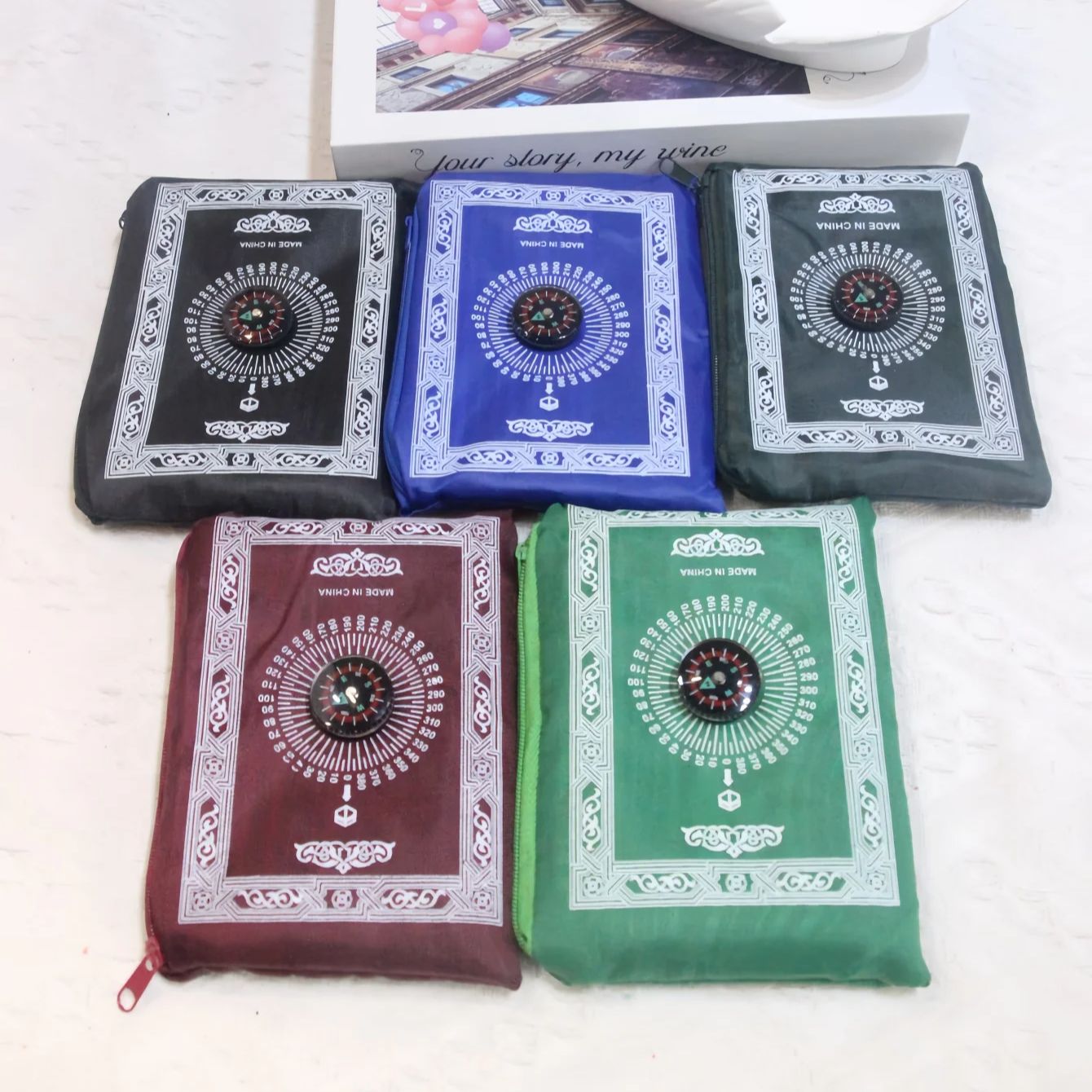 5pcs Portable Prayer Rug with  - огляд і ціна Maranta Prayer Plant
