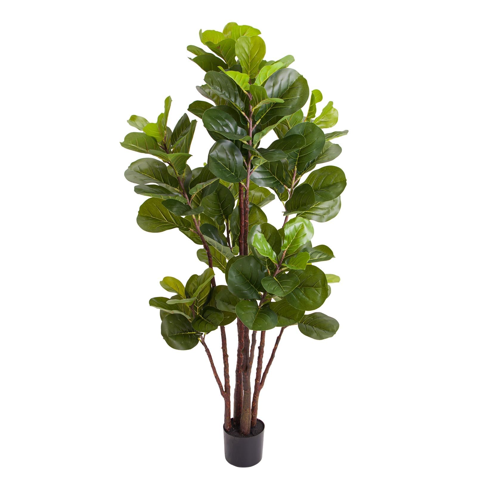 Fiddle Leaf Fig Tree Artificia - огляд і ціна Ficus Lyrata Tree