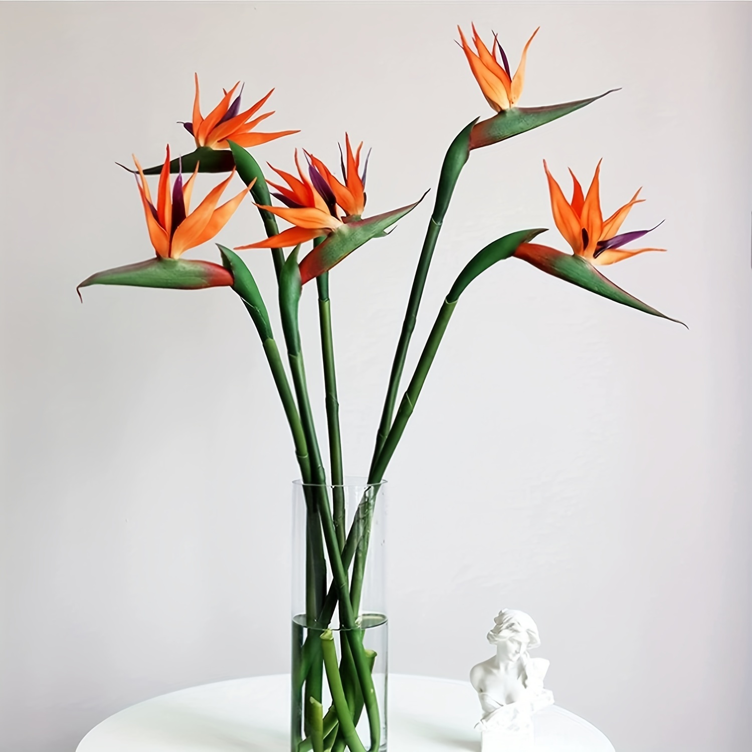 3Pcs Artificial Heaven Bird Fl - огляд і ціна Bird Paradise Strelitzia