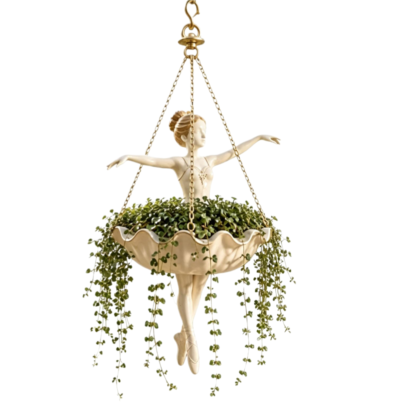 Ballet Dancer Resin Flower Hol - огляд і ціна Spider Plant Hanging