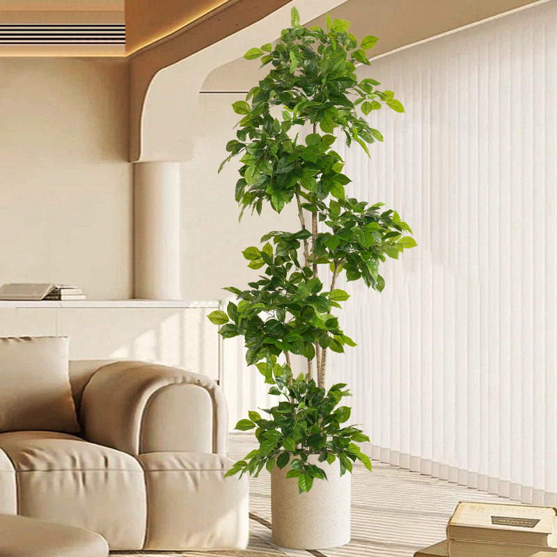 2-78in Large Fake Plants Artif - огляд і ціна Ficus Lyrata Tree