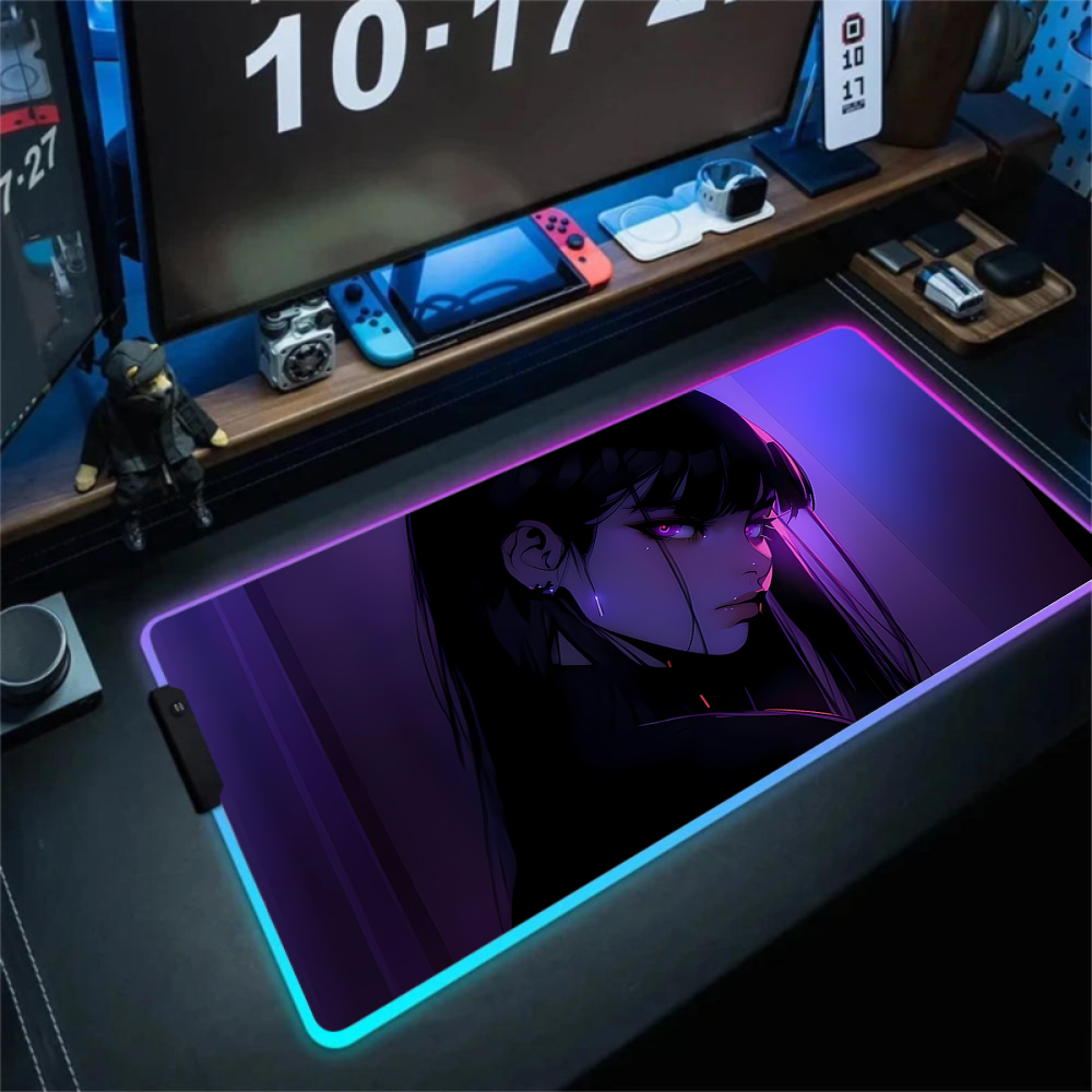Anime Girl Mousepad Gaming Mou - огляд і ціна Tradescantia Purple