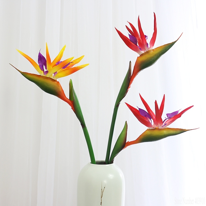 90CM silicone paradise bird st - огляд і ціна Bird Paradise Strelitzia