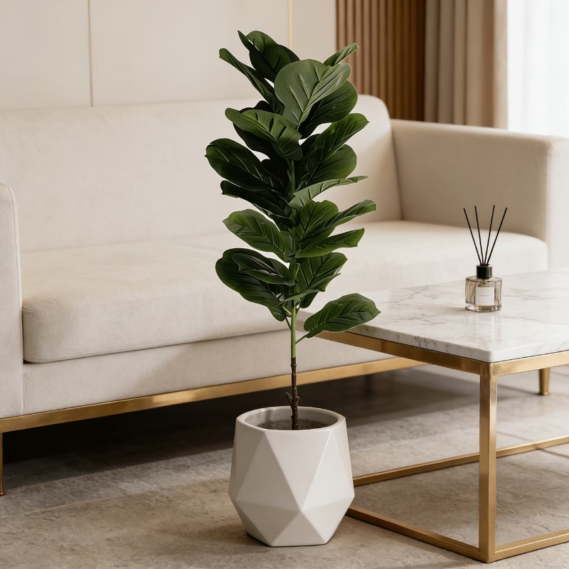1Pc 100cm Artificial Ficus Lyr - огляд і ціна Ficus Lyrata Tree