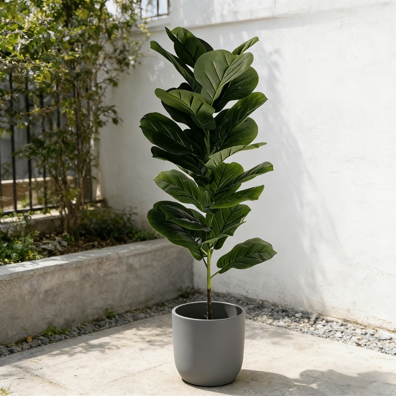 1Pc 100cm Artificial Ficus Lyr - огляд і ціна Ficus Lyrata Tree