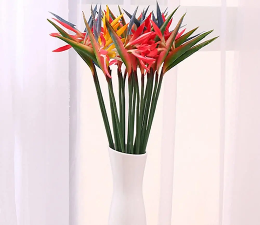 8PCS Artificial Flowers Streli - огляд і ціна Bird Paradise Strelitzia
