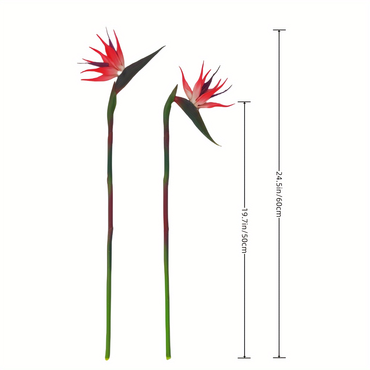 3pcs Artificial Bird Of Paradi - огляд і ціна Bird Paradise Strelitzia