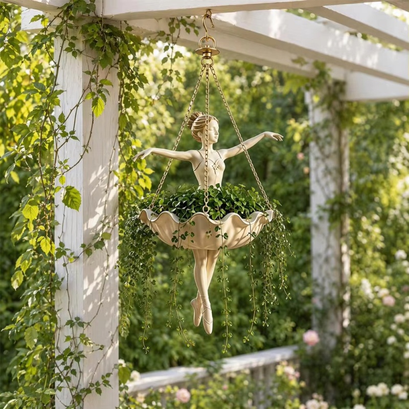 Resin Ballet Dancer Hanging Pl - огляд і ціна Spider Plant Hanging