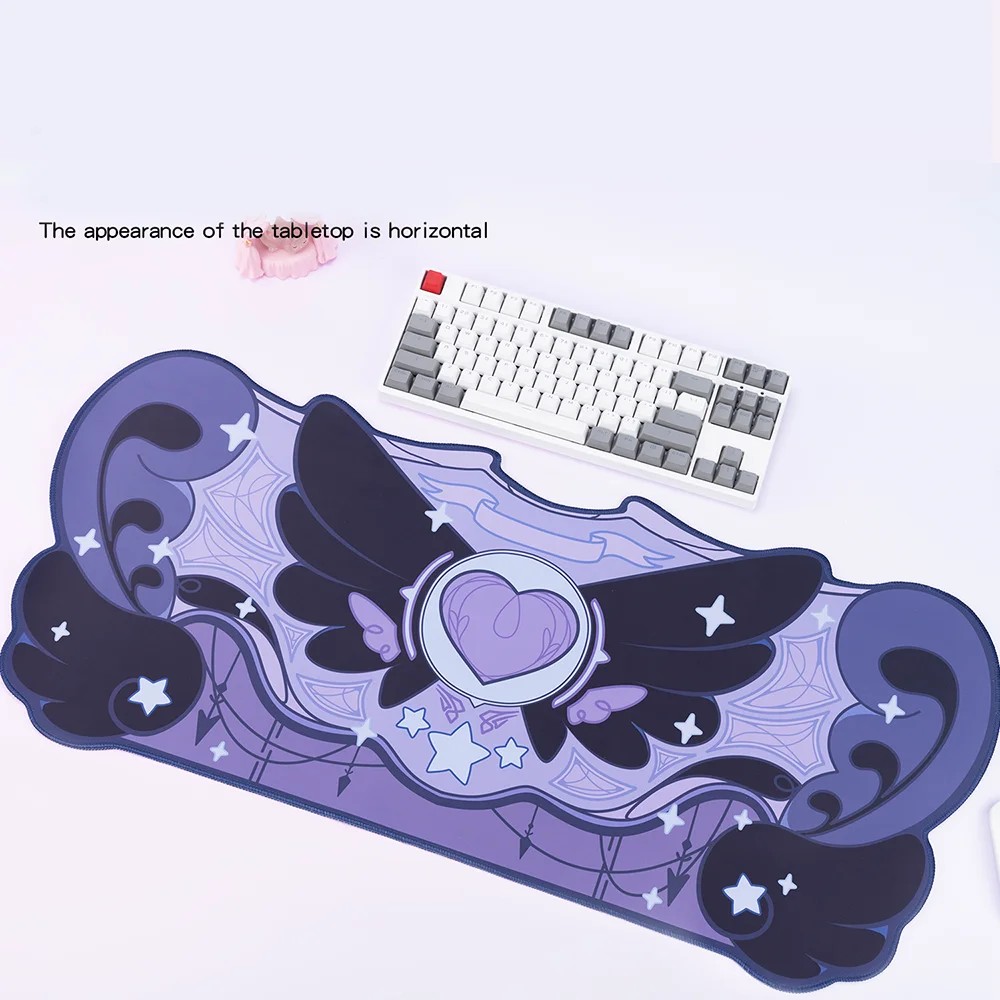 VIKAMA Mouse Pad Desk Mat Irre - огляд і ціна Tradescantia Purple