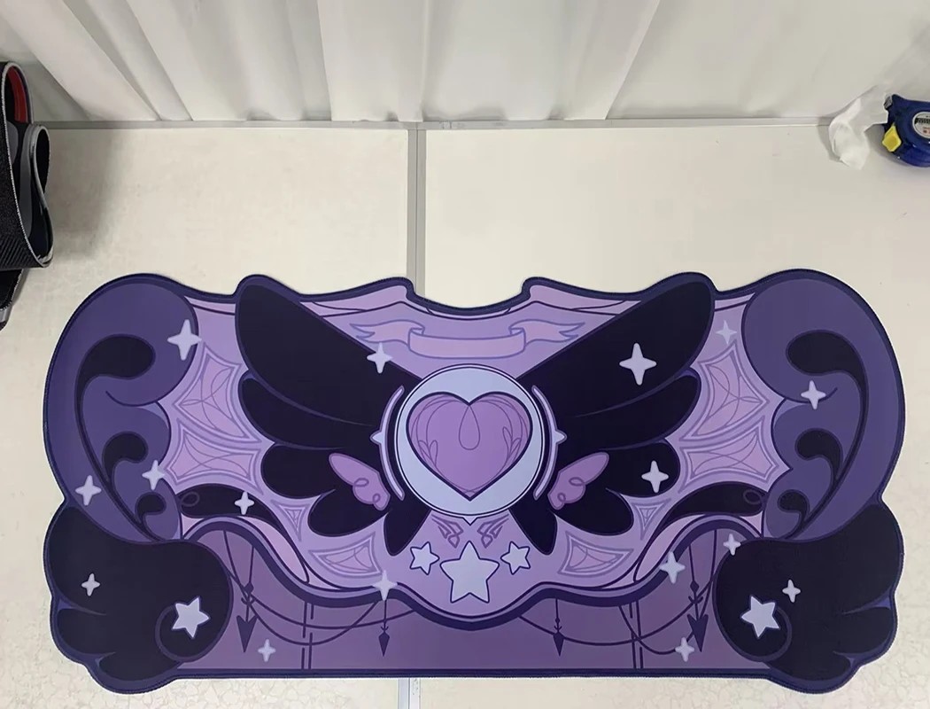 VIKAMA Mouse Pad Desk Mat Irre - огляд і ціна Tradescantia Purple