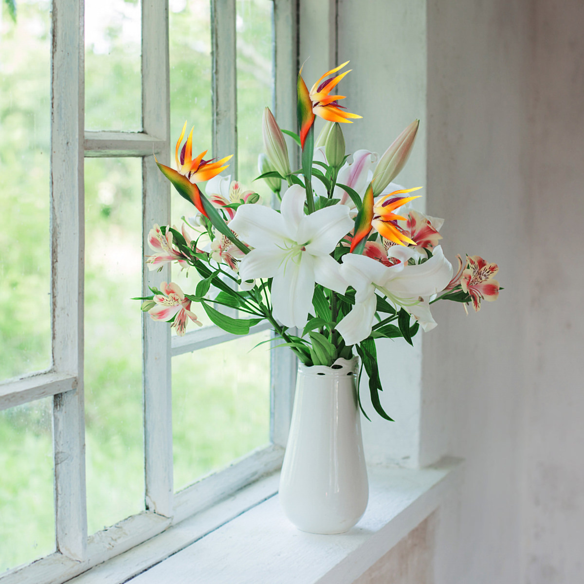 Faux Bird of Paradise Plant Ar - огляд і ціна Bird Paradise Strelitzia