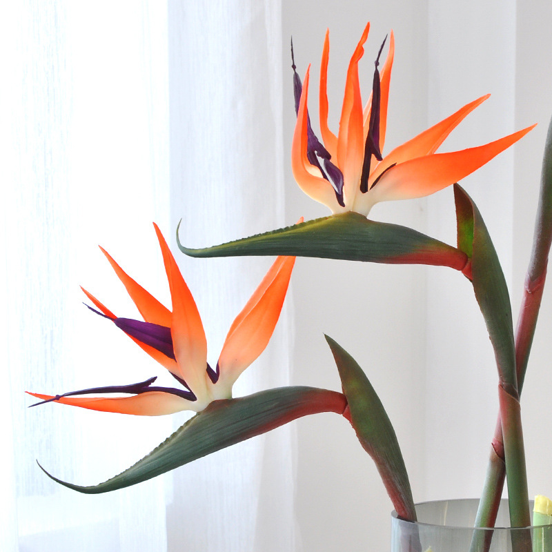 3pcs Artificial Bird Of Paradi - огляд і ціна Bird Paradise Strelitzia